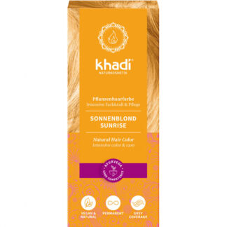 KHADI Органическая краска для волос "Солнечный блонд" 100 г