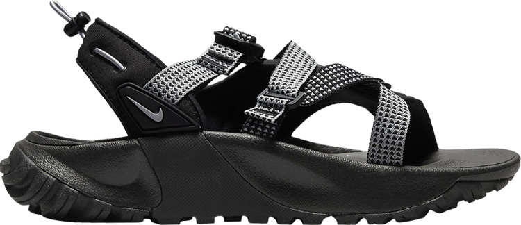 Сандалии Nike Wmns Oneonta Sandal 'Black Wolf Grey', черный DJ6601 001 | Black фото 1