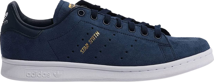 Кроссовки Adidas Stan Smith 'Collegiate Navy Gold Metallic', серый GW0477 | Grey фото 1