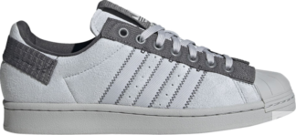 Кроссовки Adidas Parley x Superstar 'Light Solid Grey', серый