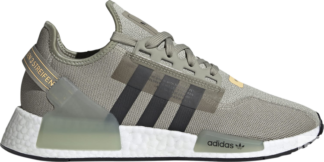 Кроссовки Adidas NMD_R1 V2 'Feather Grey Black', серый