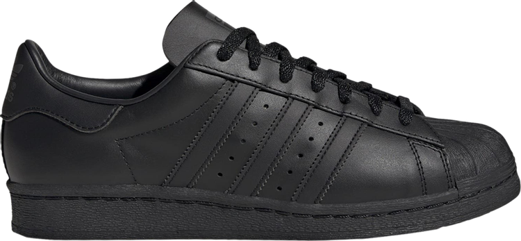 Кроссовки Adidas Superstar 82 'Double Black', черный IG4691 | Black фото 1