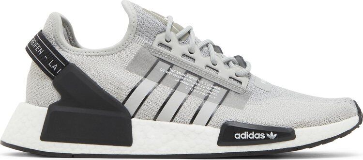 Кроссовки Adidas NMD_R1 V2 'Grey Black', серый GW4710 | Grey фото 1