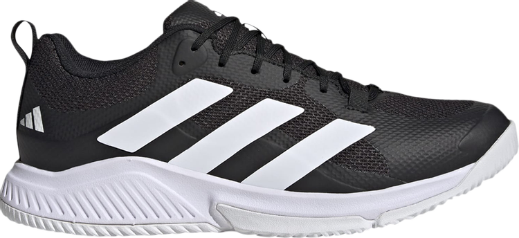 Кроссовки Adidas Court Team Bounce 2.0 'Black White', черный HR0609 | Black фото 1