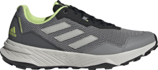 Кроссовки Adidas Tracefinder Trail 'Grey Pulse Lime', серый