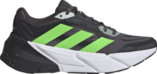 Кроссовки Adidas Adistar 'Grey Solar Green', серый