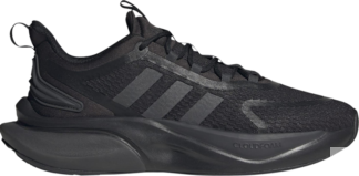 Кроссовки Adidas Alphabounce Plus 'Black Carbon', черный