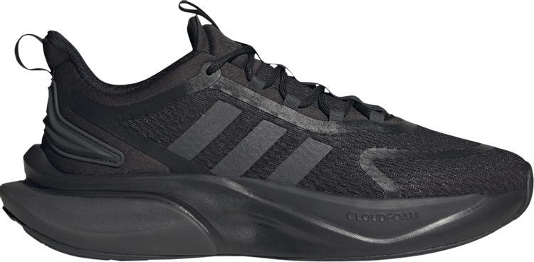 Кроссовки Adidas Alphabounce Plus 'Black Carbon', черный HP6142 | Black фото 1