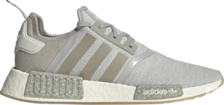 Кроссовки Adidas NMD_R1 'Metal Grey Sand', серый