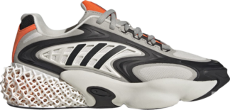 Кроссовки Adidas 4D Krazed 'Orbit Grey Orange', серый