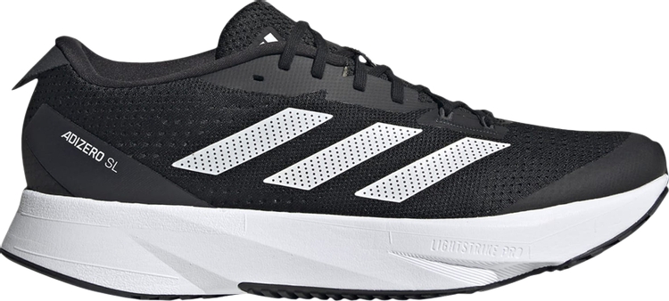 Кроссовки Adidas Adizero SL 'Black White', черный HQ1349 | Black фото 1