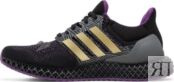 Кроссовки Adidas Marvel x Ultra 4D 'Black Panther', черный HQ0949 | Black фото 3