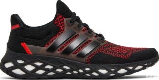 Кроссовки Adidas UltraBoost Web DNA 'Black Vivid Red', черный