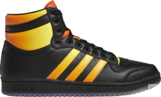 Кроссовки Adidas Top Ten High 'Black Beam Yellow Gradient', черный