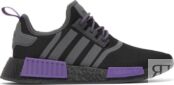 Кроссовки Adidas NMD_R1 'Black Active Purple', черный GW5664 | Black фото 1