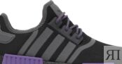 Кроссовки Adidas NMD_R1 'Black Active Purple', черный GW5664 | Black фото 2