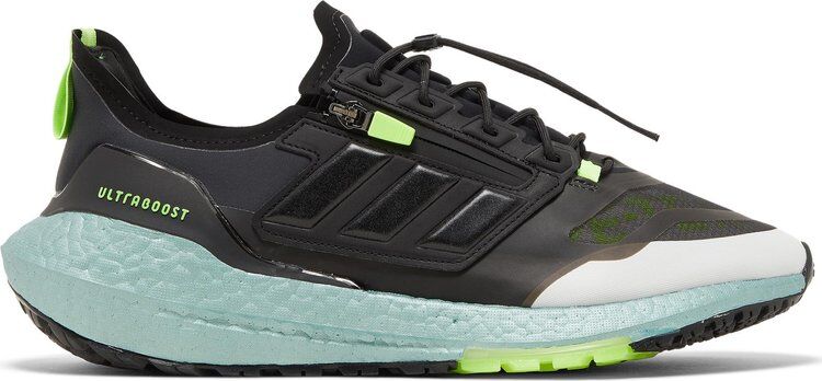 Кроссовки Adidas UltraBoost 21 GORE-TEX 'Black Signal Green', черный S23703 | Black фото 1