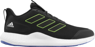 Кроссовки Adidas Edge Gameday Guard 'Black Green Blue', черный