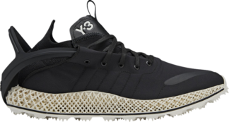 Кроссовки Adidas Y-3 Runner 4D Halo 'Black Cream', черный