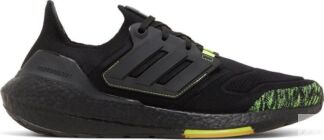 Кроссовки Adidas UltraBoost 22 'Black Solar Yellow', черный