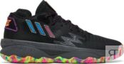 Кроссовки Adidas Dame 8 'Big Mood', черный GW4336 | Black фото 1