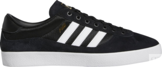 Кроссовки Adidas Puig Indoor 'Black White', черный