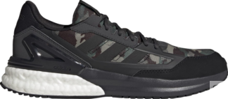 Кроссовки Adidas Nebzed Super Boost 'Black Camo', черный