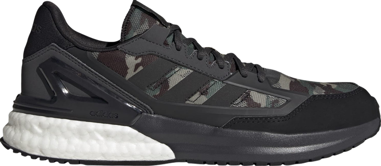 Кроссовки Adidas Nebzed Super Boost 'Black Camo', черный GX3143 | Black фото 1