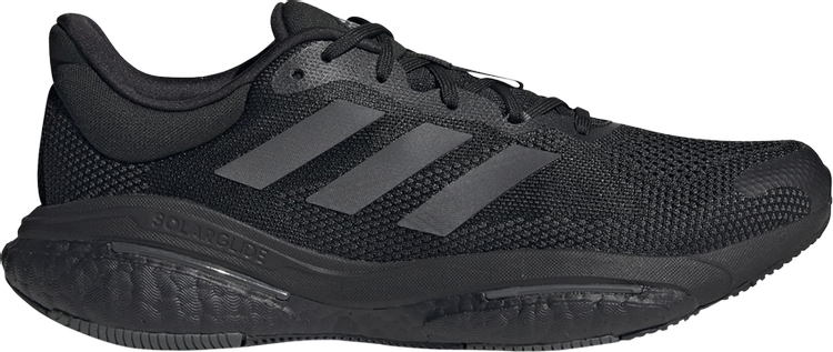 Кроссовки Adidas SolarGlide 5 'Black Carbon', черный GX5468 | Black фото 1