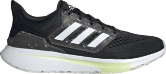 Кроссовки Adidas EQ21 Run 'Black Almost Lime', черный