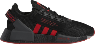 Кроссовки Adidas NMD_R1 V2 'Black Vivid Red', черный