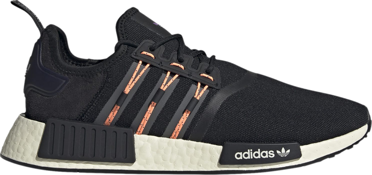 Кроссовки Adidas NMD_R1 'Black Beam Orange', черный FZ6056 | Black фото 1