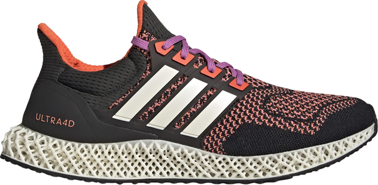 Кроссовки Adidas Ultra 4D 'Black Pulse Lilac', черный GY5913 | Black фото 1