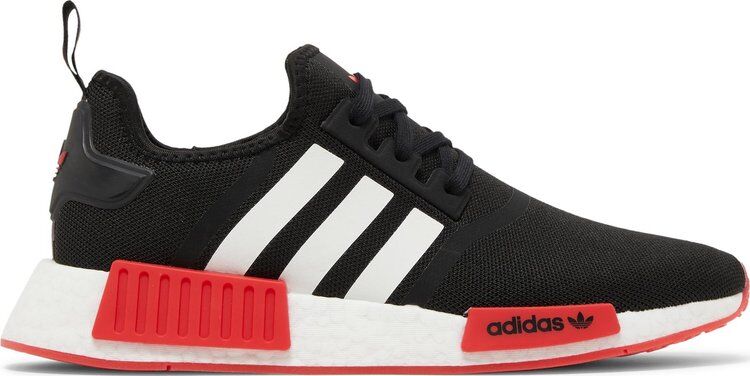 Кроссовки Adidas NMD R1, черный/белый/красный GW1620 | Black фото 1