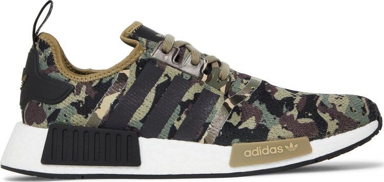 Кроссовки Adidas NMD_R1 'Cargo Camo', зеленый GV8796 | Green фото 1