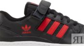 Кроссовки Adidas Forum Low 'Black Vivid Red', черный GW1613 | Black фото 2