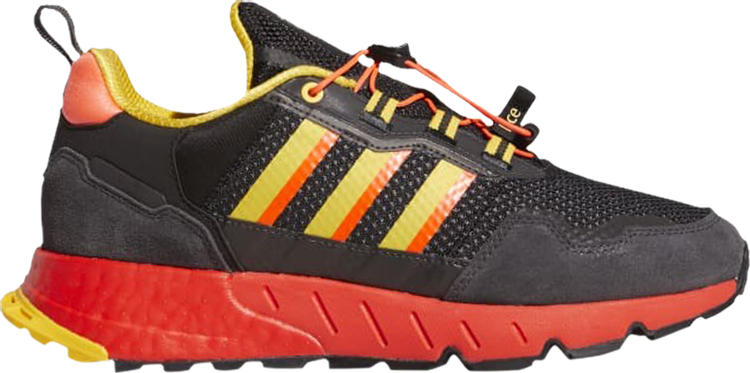 Кроссовки Adidas Marvel x ZX 1K 'Rocket', черный GX1210 | Black фото 1