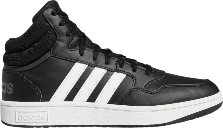 Кроссовки Adidas Hoops 3.0 Mid 'Core Black', черный GW3020 | Black фото 1