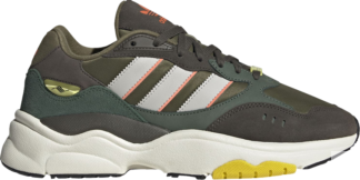 Кроссовки Adidas Retropy F90 'Focus Olive Grey', зеленый