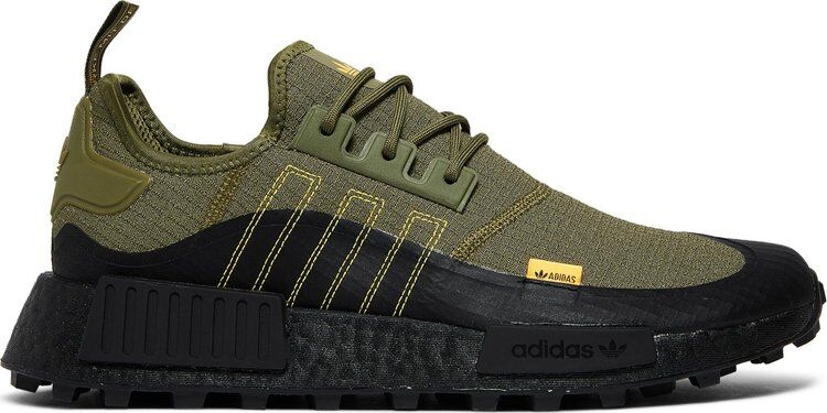 Кроссовки Adidas NMD_R1 'Focus Olive', зеленый H05867 | Green фото 1