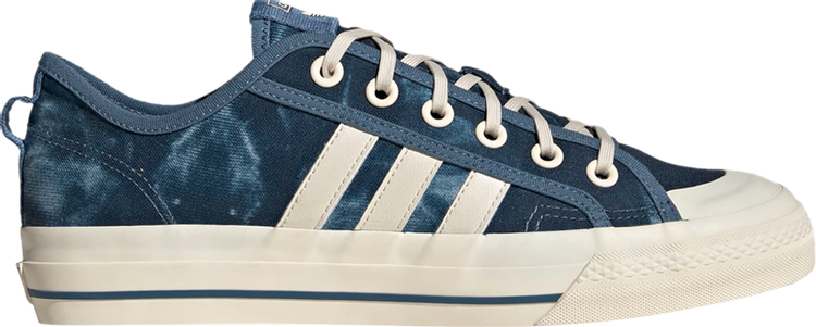 Кроссовки Adidas Nizza RF 'Bleached - Crew Navy', синий GX4602 | Blue фото 1