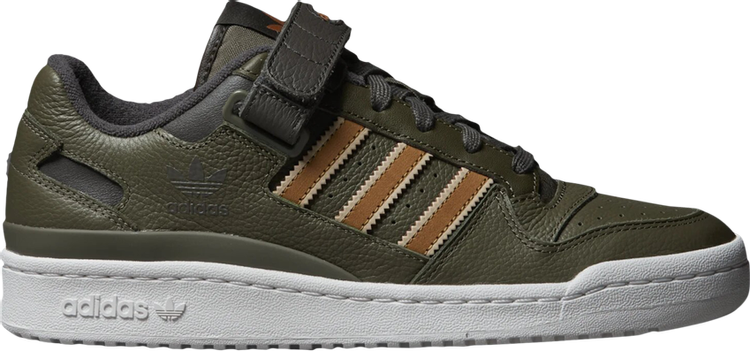 Кроссовки Adidas Forum Low 'Focus Olive Mesa', зеленый HQ9125 | Green фото 1