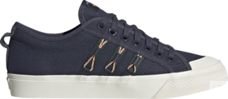 Кроссовки Adidas Nizza 'Shadow Navy Beam Orange', синий