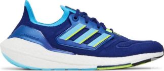 Кроссовки Adidas UltraBoost 22 'Legacy Indigo Solar Yellow', синий