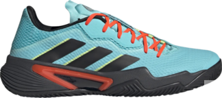 Кроссовки Adidas Barricade 'Pulse Aqua Black', синий