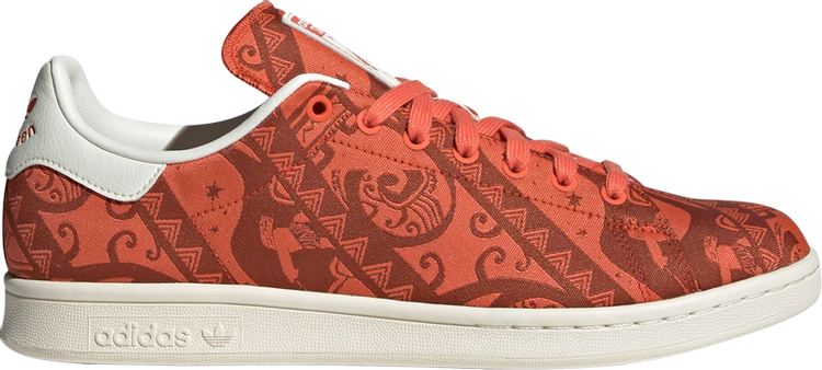 Кроссовки Adidas Disney x Stan Smith 'Moana - Tribal Print', красный HP5575 | Red фото 1