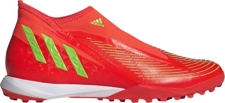 Кроссовки Adidas Predator Edge.3 Laceless TF 'Game Data Pack', красный GV8533 | Red фото 1