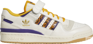 Кроссовки Adidas Forum 84 Low 'Lakers Snakeskin', кремовый