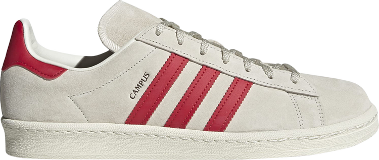 Кроссовки Adidas Campus 80s 'Off White Collegiate Red', кремовый GY4580 | Cream фото 1