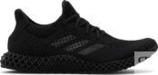 Кроссовки Adidas Futurecraft 4D 'Black Carbon', черный Q46228 | Black фото 1